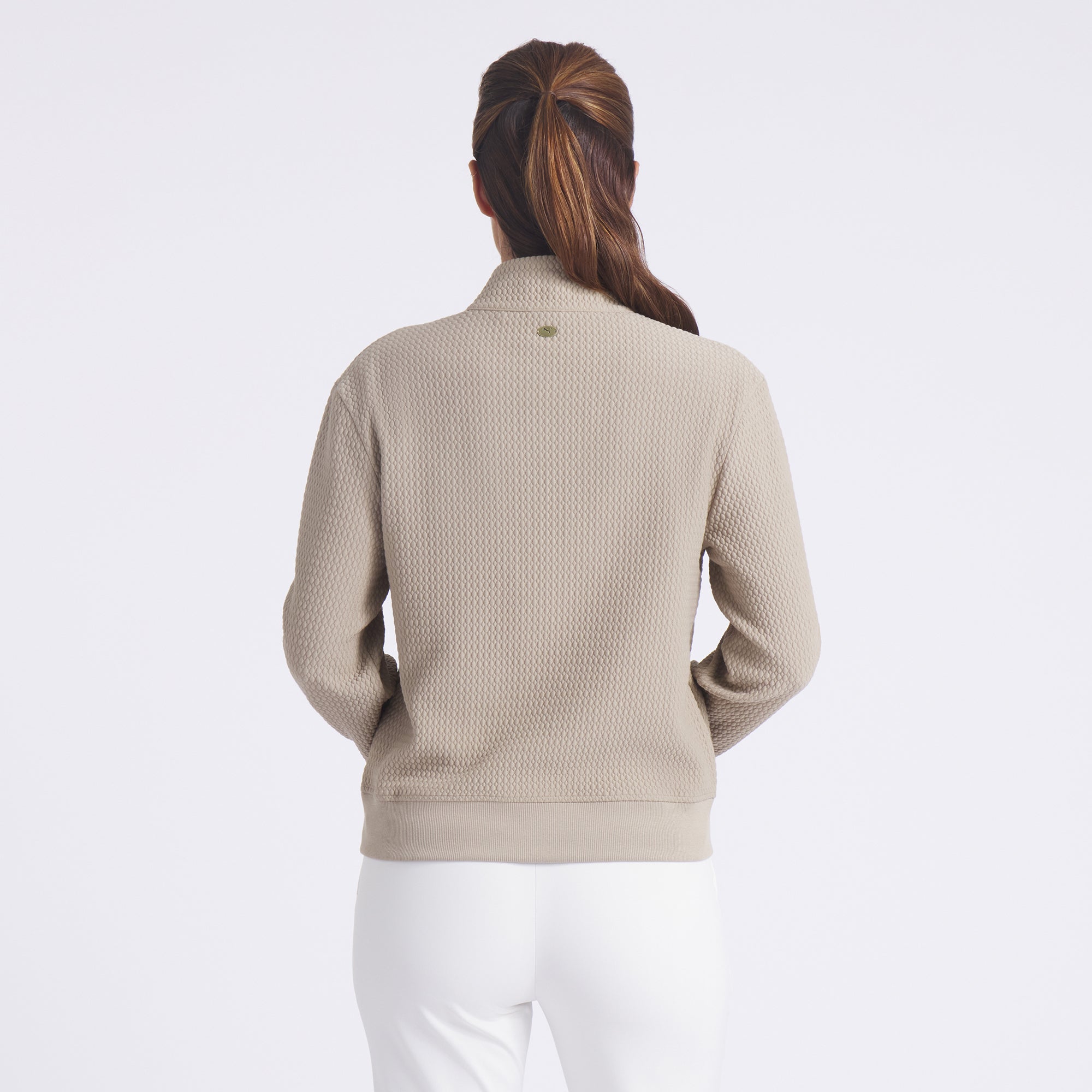 Women's Boulder 1/2 Snap Pullover Golf Sweater - Lightweight & Breathable Knit Top for Golf, Tennis & Casual Wear