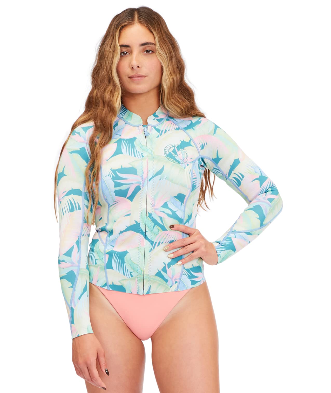 Billabong Women's Peeky Jacket - Waterproof Windbreaker for Surfing, Hiking & Outdoor Activities | Lightweight Hooded Raincoat for All-Weather Protection