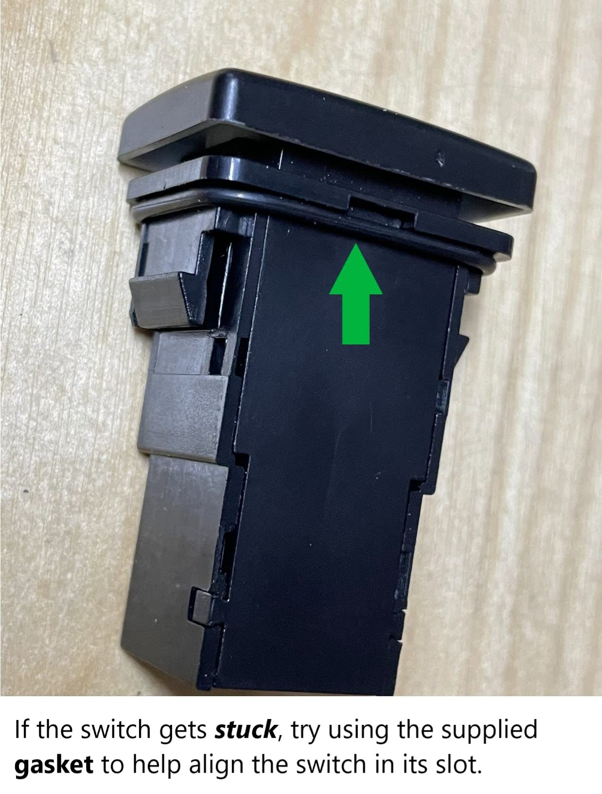 5th Gen 4Runner LED Ditch Light Switch - 32mm Push Button Compatible with Toyota 4Runner for Off-Road & Night Driving