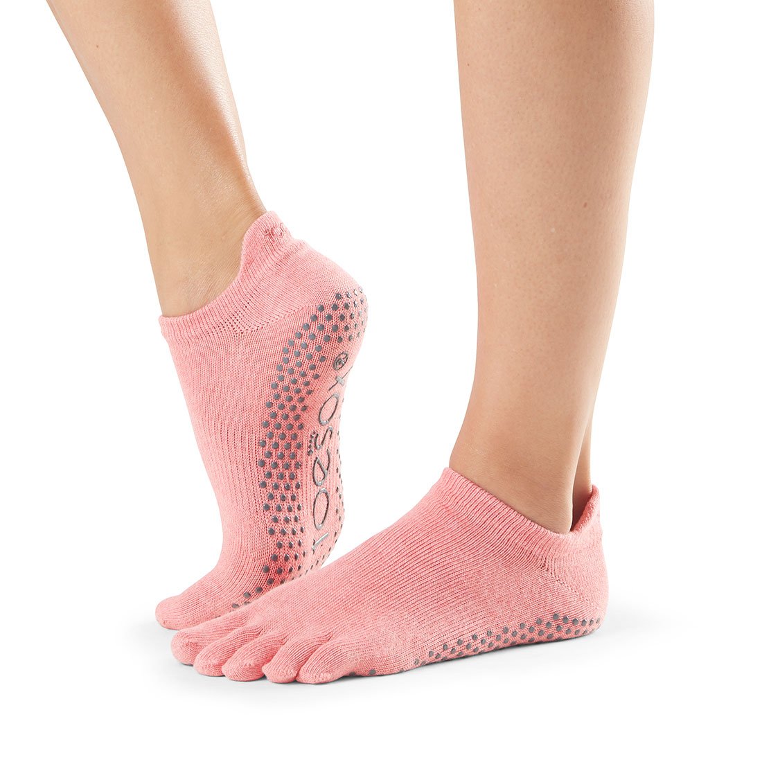ToeSox Low Rise Grip Socks for Yoga, Pilates & Barre - Non-Slip Workout Socks with Arch Support for Women