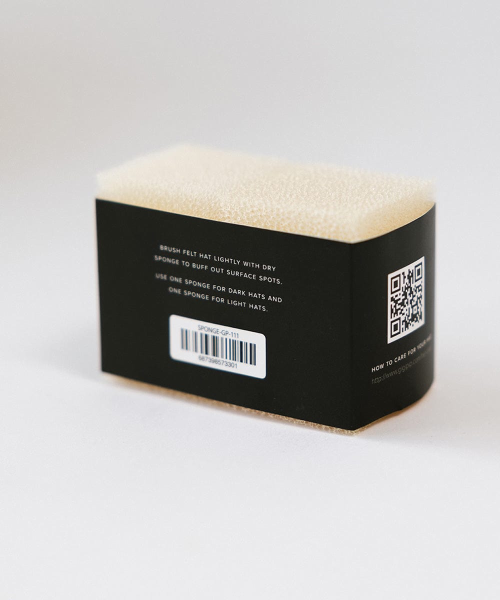 Premium Hat Cleaning Sponge - Gentle & Effective for Baseball Caps, Fedoras & More - Perfect for Home, Travel & Sports Use