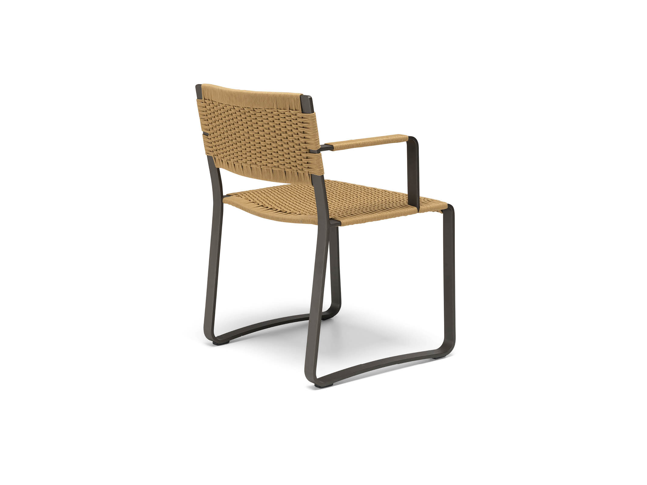 Green Point Dining Chair with Arms - Modern Comfortable Upholstered Seat for Kitchen, Dining Room & Office - Perfect for Home & Restaurant Use