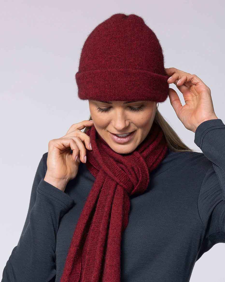 Premium Merino Wool & Possum Fur Beanie - Soft, Warm Winter Hat for Men & Women - Perfect for Skiing, Hiking & Outdoor Adventures