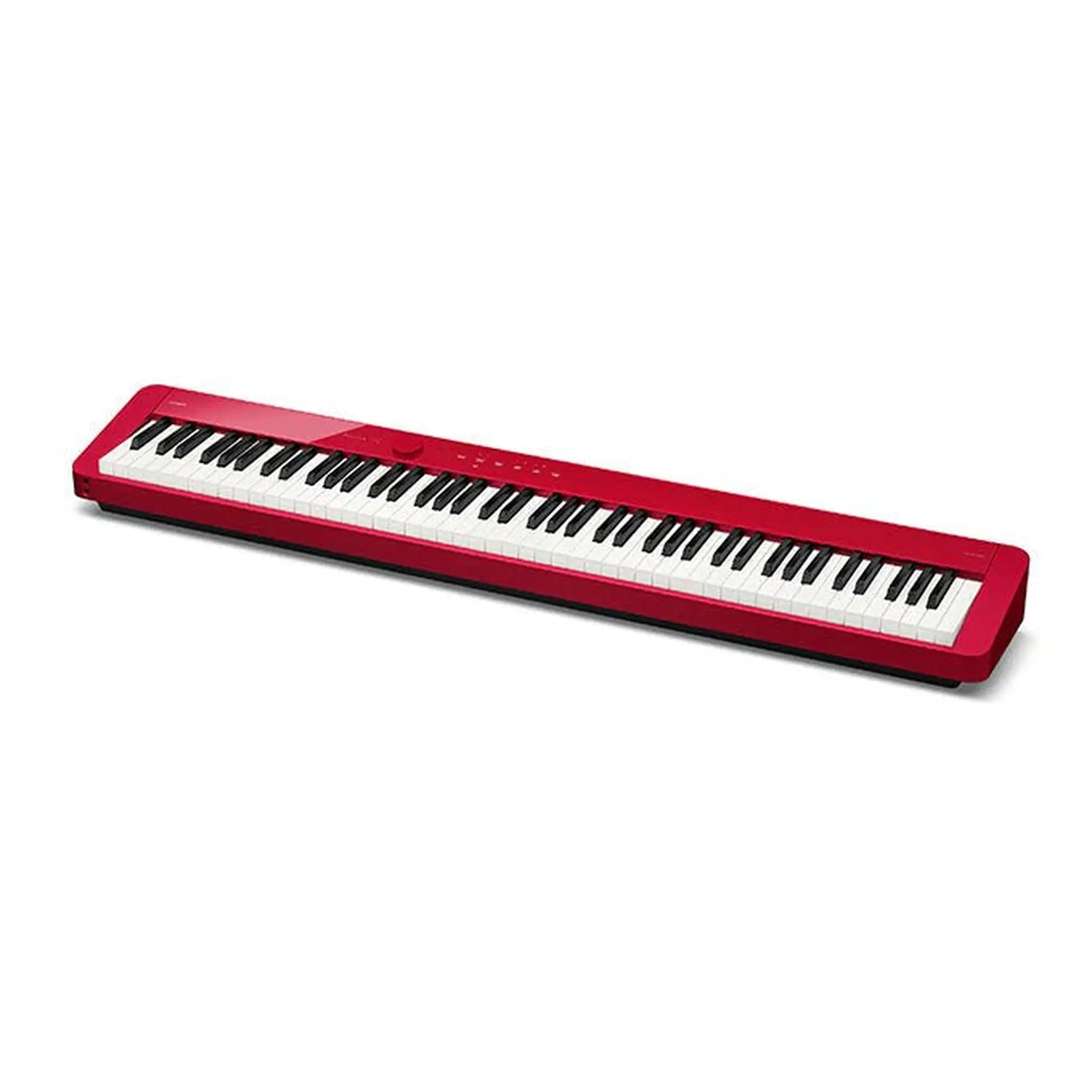 Casio Privia PXS-1100RD Slim Portable Digital Piano 88-Key with Red Finish - Perfect for Home, Studio & Live Performances