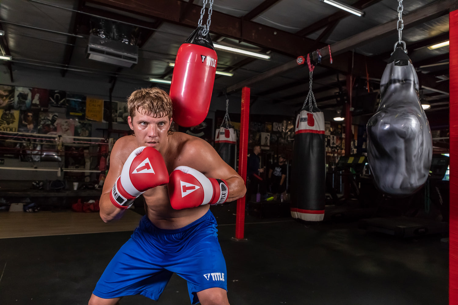 TITLE Boxing Gel Suspense Training Boxing Gloves - Premium MMA & Kickboxing Gloves for Men & Women - Perfect for Sparring, Heavy Bag Workouts & Fitness Training
