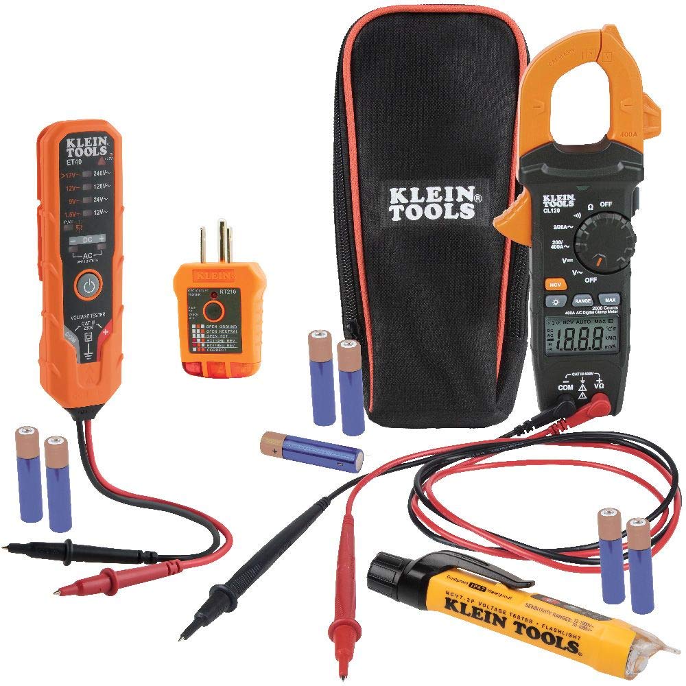 Klein Tools Kit - Hand & Voltage Tester for Electricians