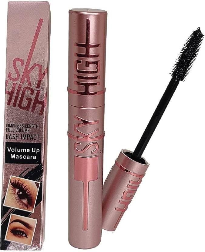 GELATO BEAUTY Sky High Waterproof Mascara - Volumizing & Lengthening Black Super Lash Mascara 5ml for Bold Eyes | Perfect for Daily Wear, Night Out & Special Occasions
