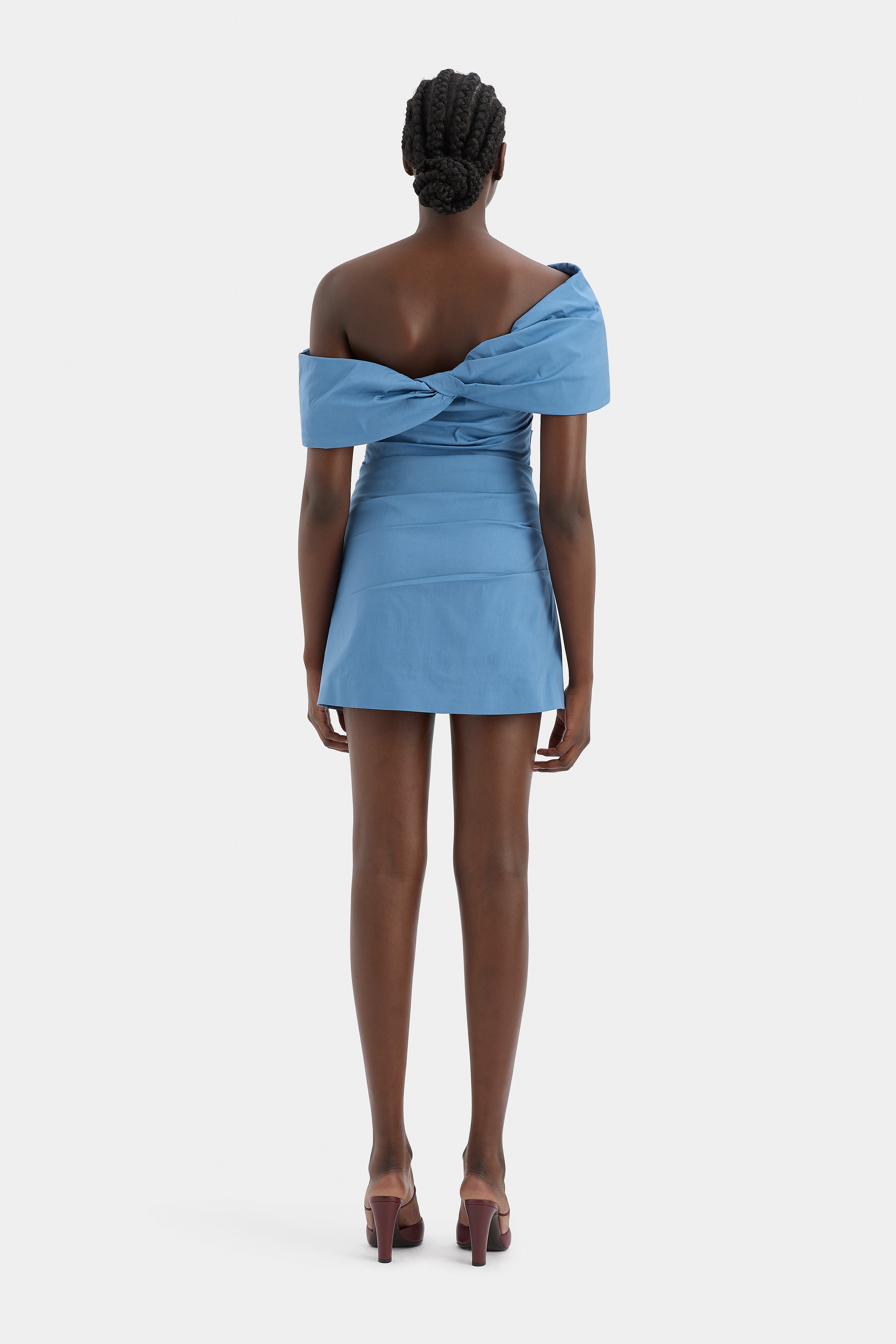 Jones Off Shoulder Mini Dress - Flirty Summer Party Dress for Women, Date Night & Beach Outfits | Sexy Sleeveless Bodycon Dress for Club & Vacation
