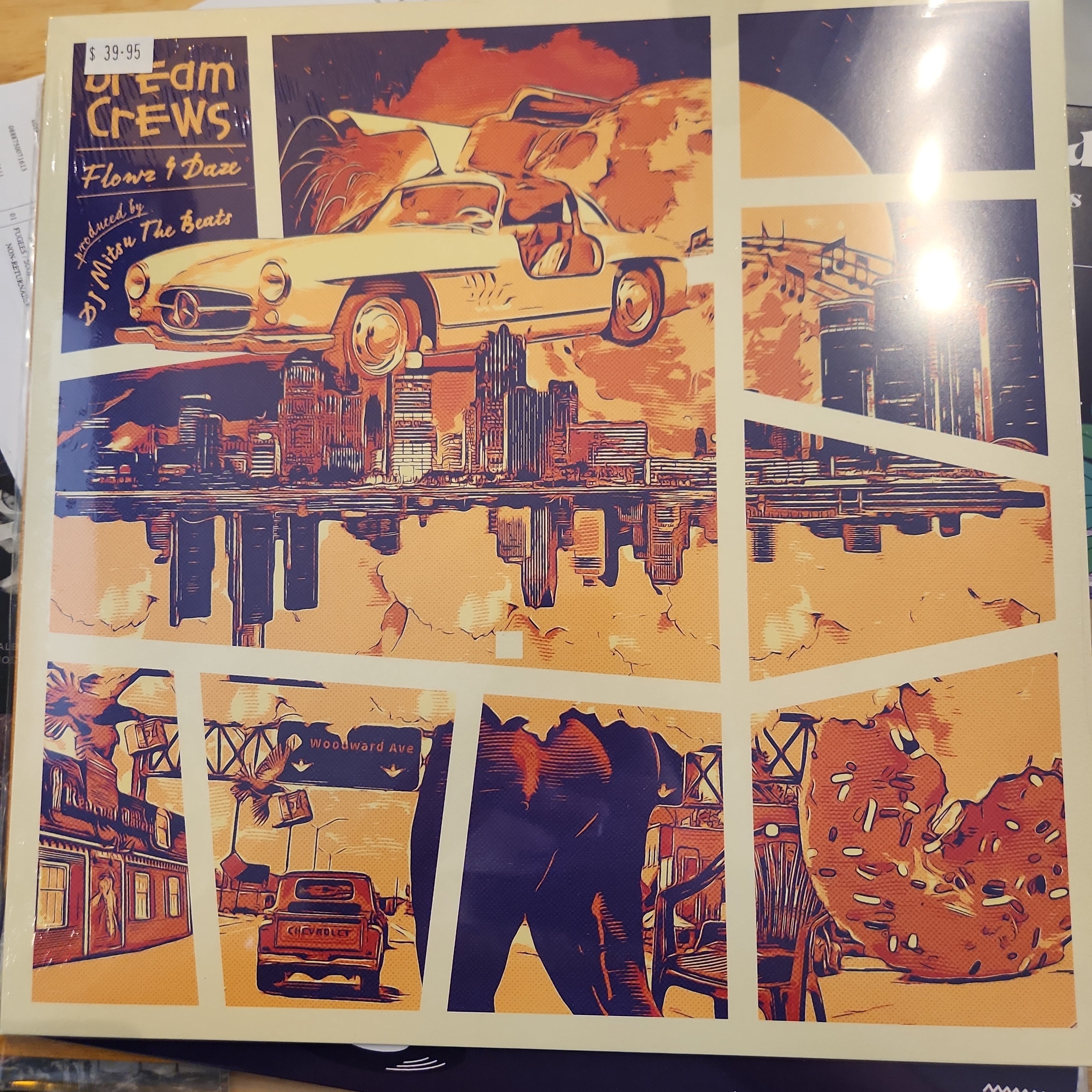 Dream Crews Flows & Daze Vinyl LP Record - Limited Edition Hip Hop Album for Music Collectors & Vinyl Enthusiasts - Perfect for Home Listening, DJ Sets & Gifts