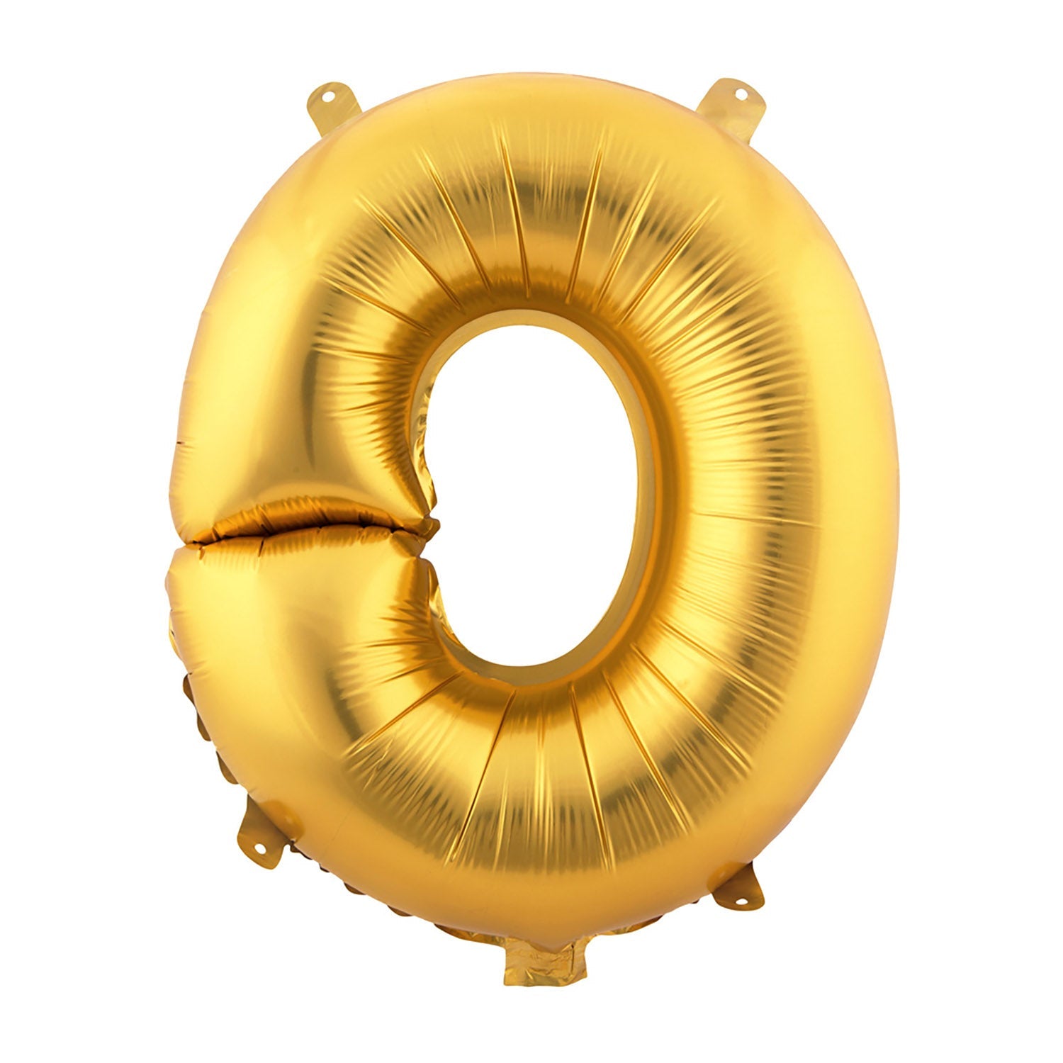 Gold Foil Number 0 Balloons (34 Inch) - Birthday Party Decorations, Anniversary Celebration, Graduation Decor, Baby Shower Supplies