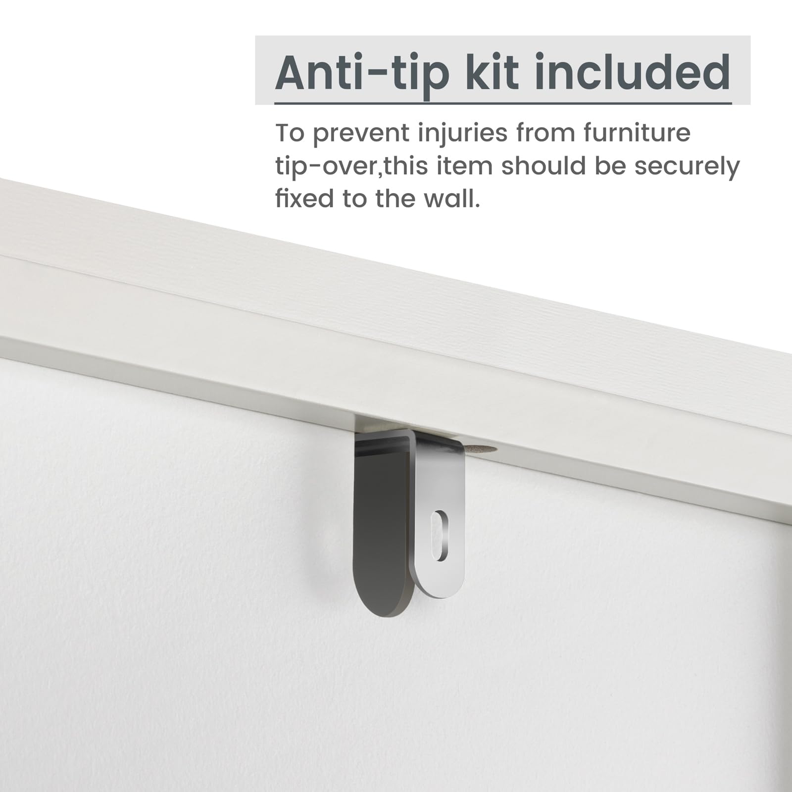 Over The Toilet Storage Cabinet with Double Doors & Soft Hinges - Bathroom Organizer Shelf for Towels, Toiletries & Essentials - Space-Saving Cream White Design for Small Bathrooms & Apartments