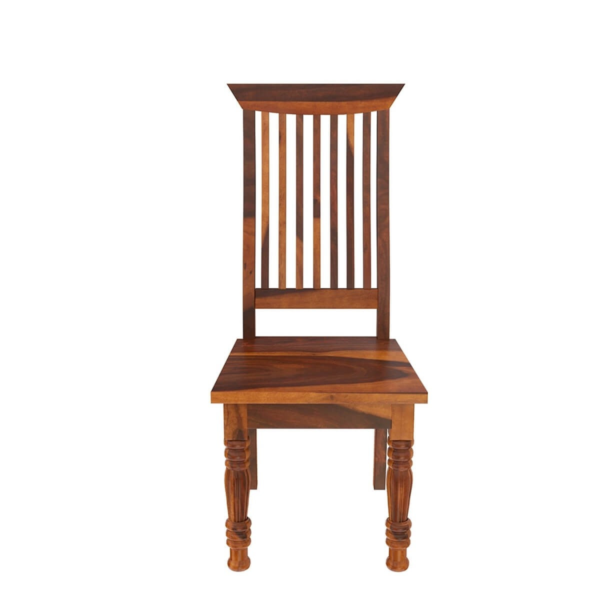 Handcrafted Indian Solid Wood Wave Back Ergonomic Chair - Natural Wood Office Chair for Home & Workspace - Perfect for Long Hours Sitting, Meditation & Relaxation