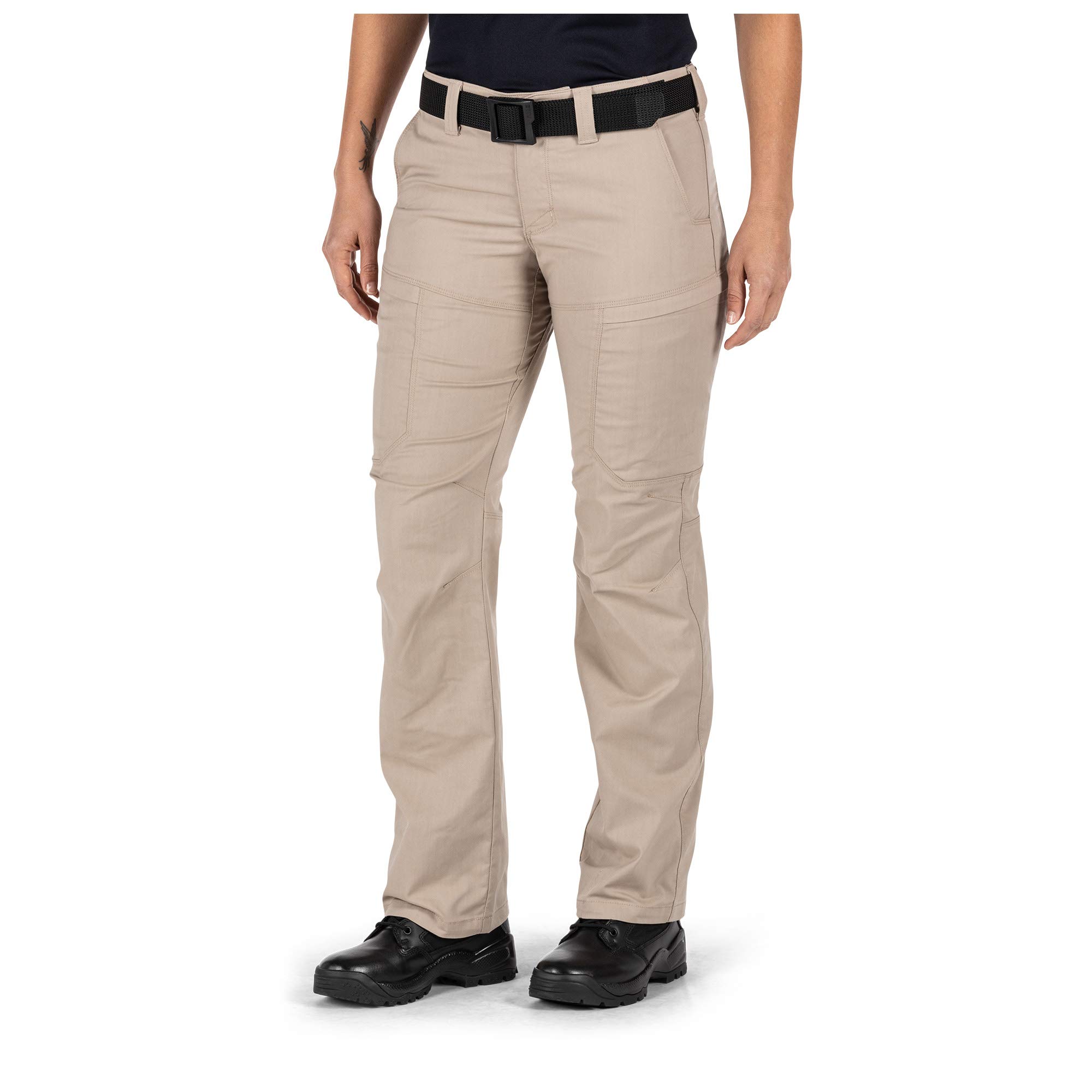 5.11 Tactical Women's Apex Pants - Regular Fit Gusseted Cargo Pants Style 64446 | Durable Outdoor Hiking & Work Pants for Active Women
