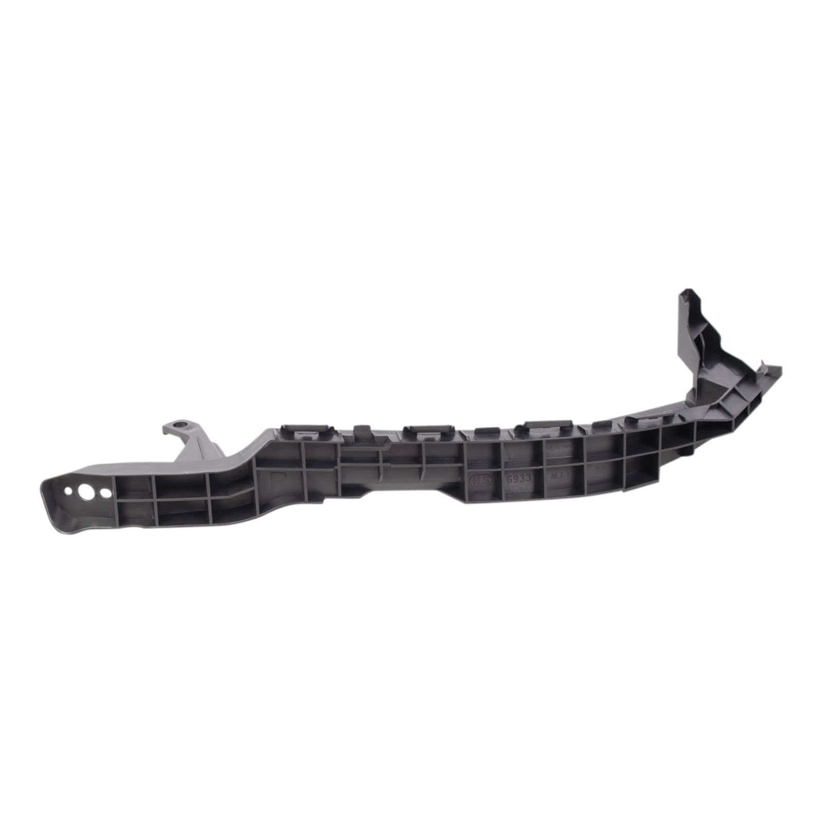 2008-2012 Honda Accord Front Right Bumper Bracket - Black Passenger Side (HO1067113) for Car Repair