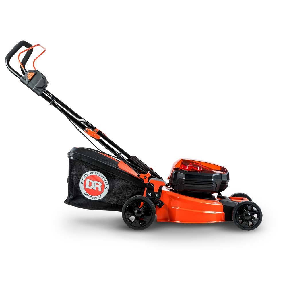 DR PRO-16 CE73016XEN0 62V Cordless Electric Lawn Mower with Battery - Lightweight, Quiet & Powerful for Small to Medium Yards | Perfect for Residential Lawn Care, Backyard Maintenance & Eco-Friendly Mowing