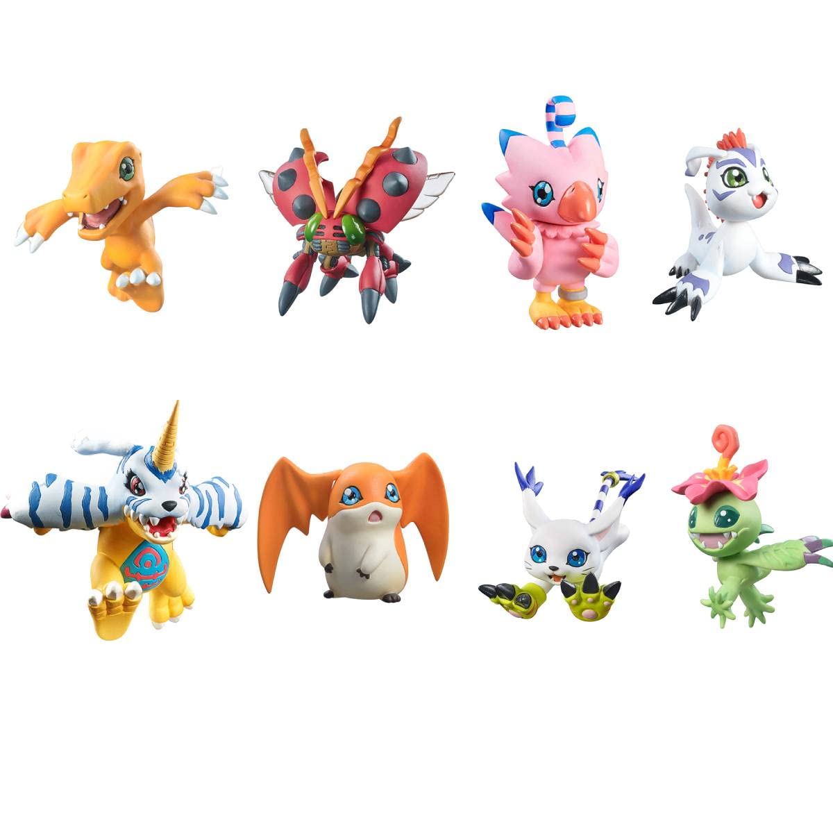 Megahouse Digimon Adventure Digicolle Series Mix Special Edition Gift Set - 8-Piece Figure Pack for Collectors & Fans | Perfect for Display, Gifts & Anime Enthusiasts