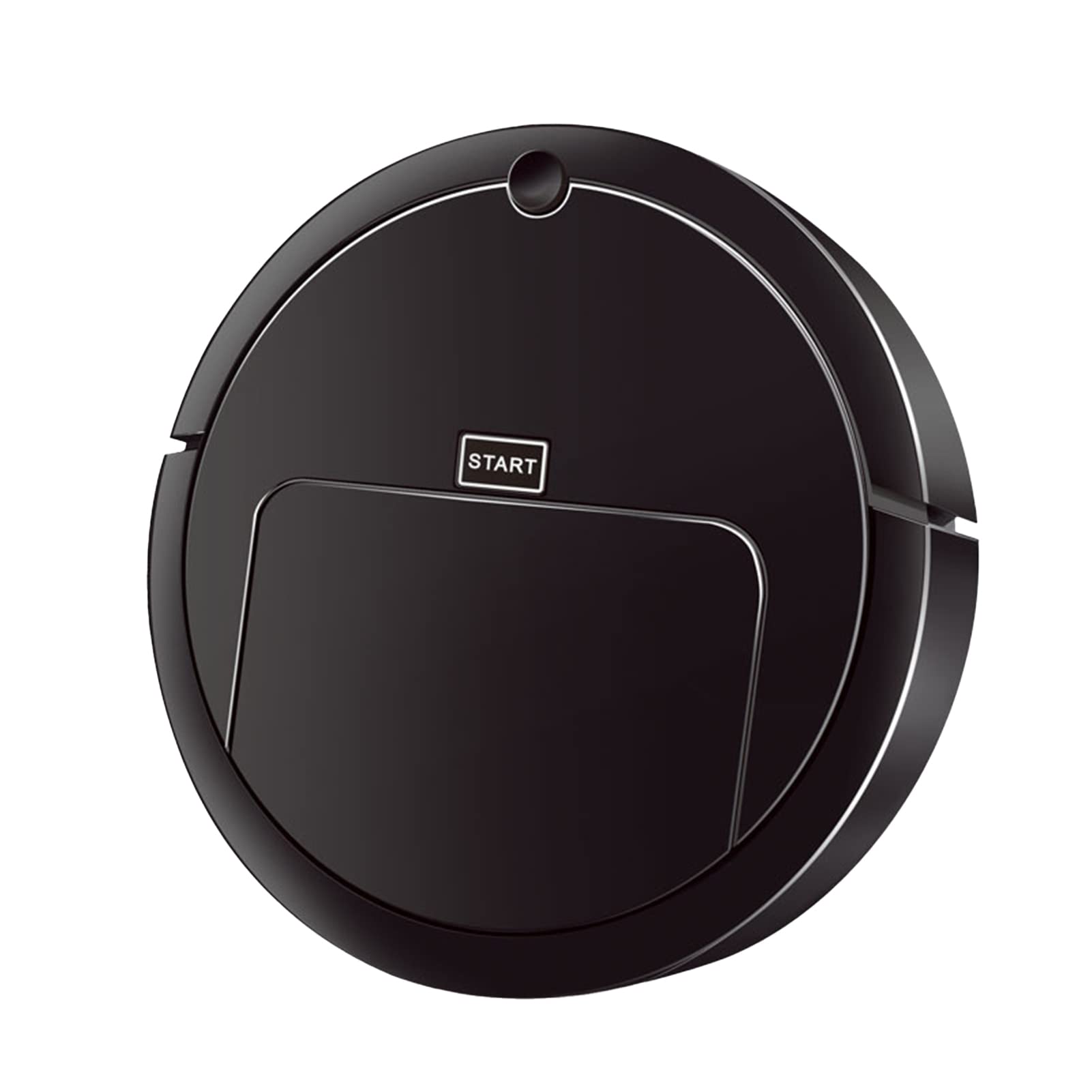 WskLinft Robotic Vacuum Cleaner - Smart, Low Noise, Deep Cleaning Robot Vacuum for Hardwood Floors & Carpets - Perfect for Pet Hair, Dust & Daily Home Cleaning (Black)