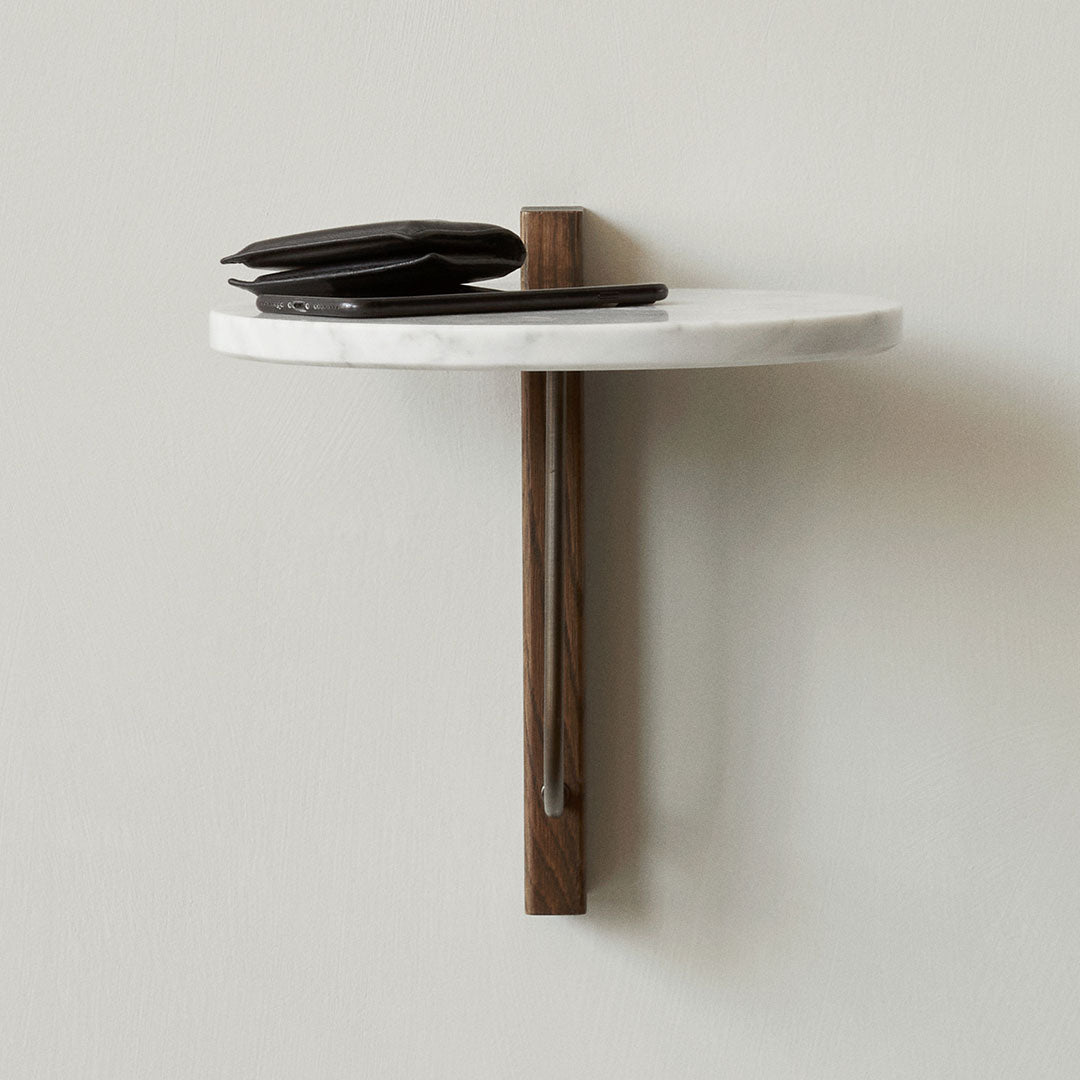Round Corbel Shelf - Decorative Wall Shelf for Living Room, Kitchen & Bathroom Storage
