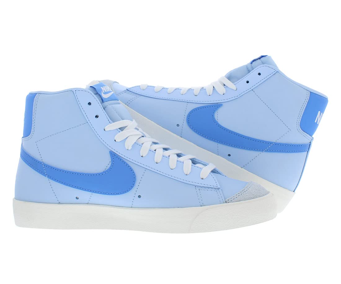 Nike Blazer Mid FD0304 Men's Sneakers - Size 13 Blue/White Basketball Shoes for Casual Wear & Street Style