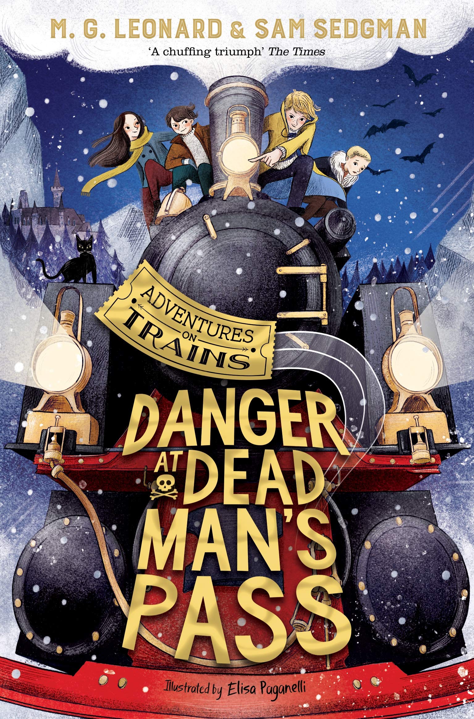 Danger at Dead Man's Pass: Book 4 in the Adventures on Train Series – Perfect for Mystery Lovers & Train Enthusiasts | Great for Travel Reading & Family Storytime