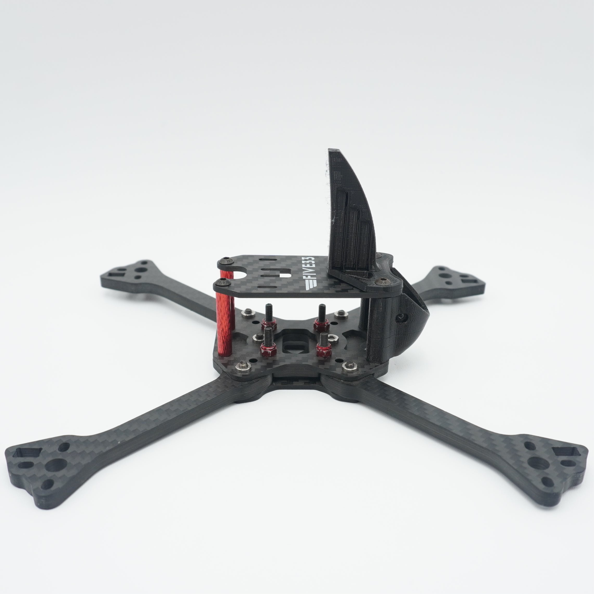 Five33 Switchback Zero Frame Kit - Lightweight & Durable FPV Drone Frame for Racing and Freestyle - Perfect for Aerial Photography and High-Speed Drone Competitions