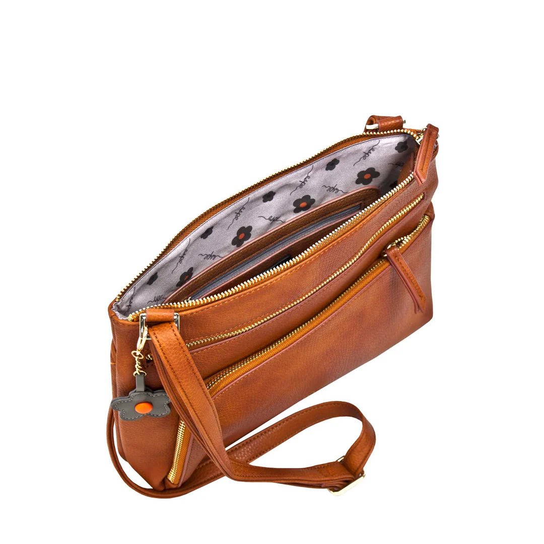 Espe Citron Crossbody Bag for Women - Stylish Leather Shoulder Purse with Adjustable Strap, Perfect for Travel, Shopping, and Everyday Use