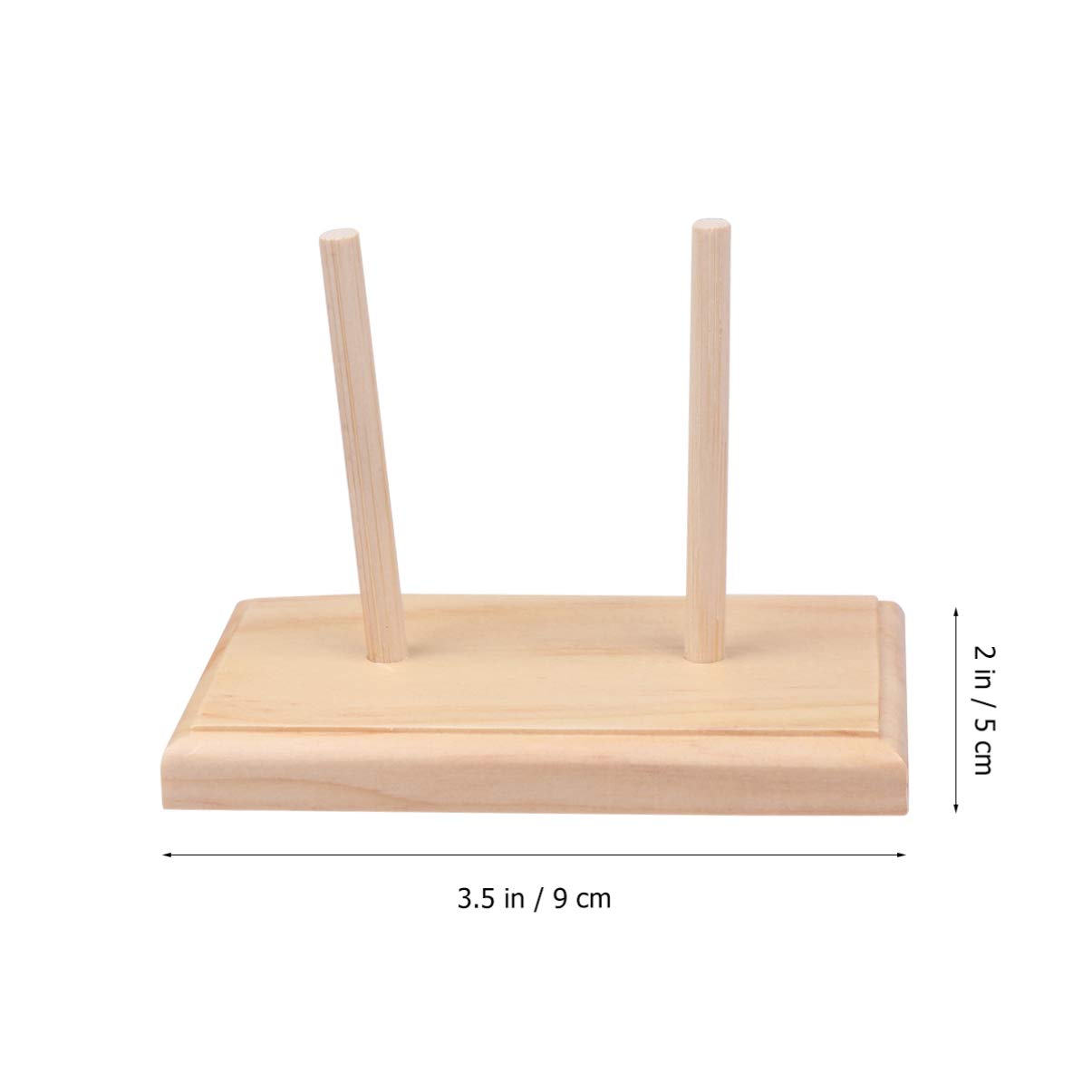 1PC Wooden Embroidery Spool Rack - Beaded Thread Stand, Silk Thread Holder & Braiding Tool Organizer for DIY Crafting, Sewing & Needlework - Perfect for Home, Studio & Gift Use