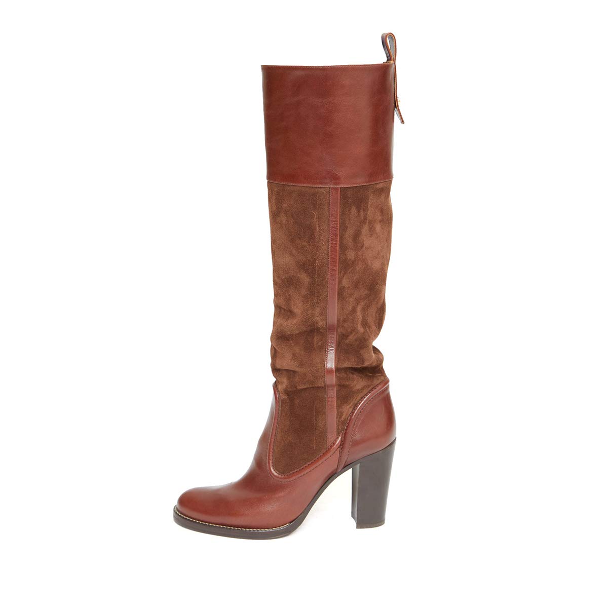 YDN Women's Fashion Knee High Boots - Round Toe Chunky Block Heel Winter Dress Shoes for Women | Perfect for Office, Party & Cold Weather Outfits