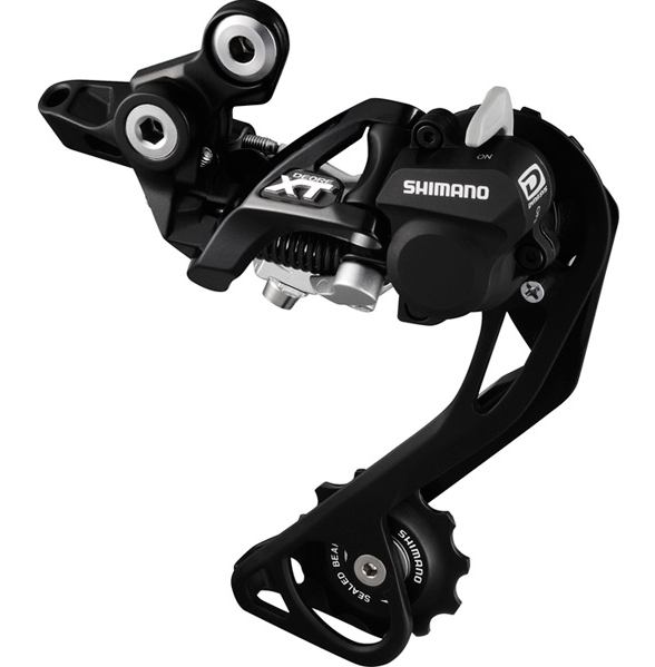 XT RD M786 10-Speed Rear Derailleur - SGC Long Cage - Mountain Bike Drivetrain Component for Smooth Shifting on Trails