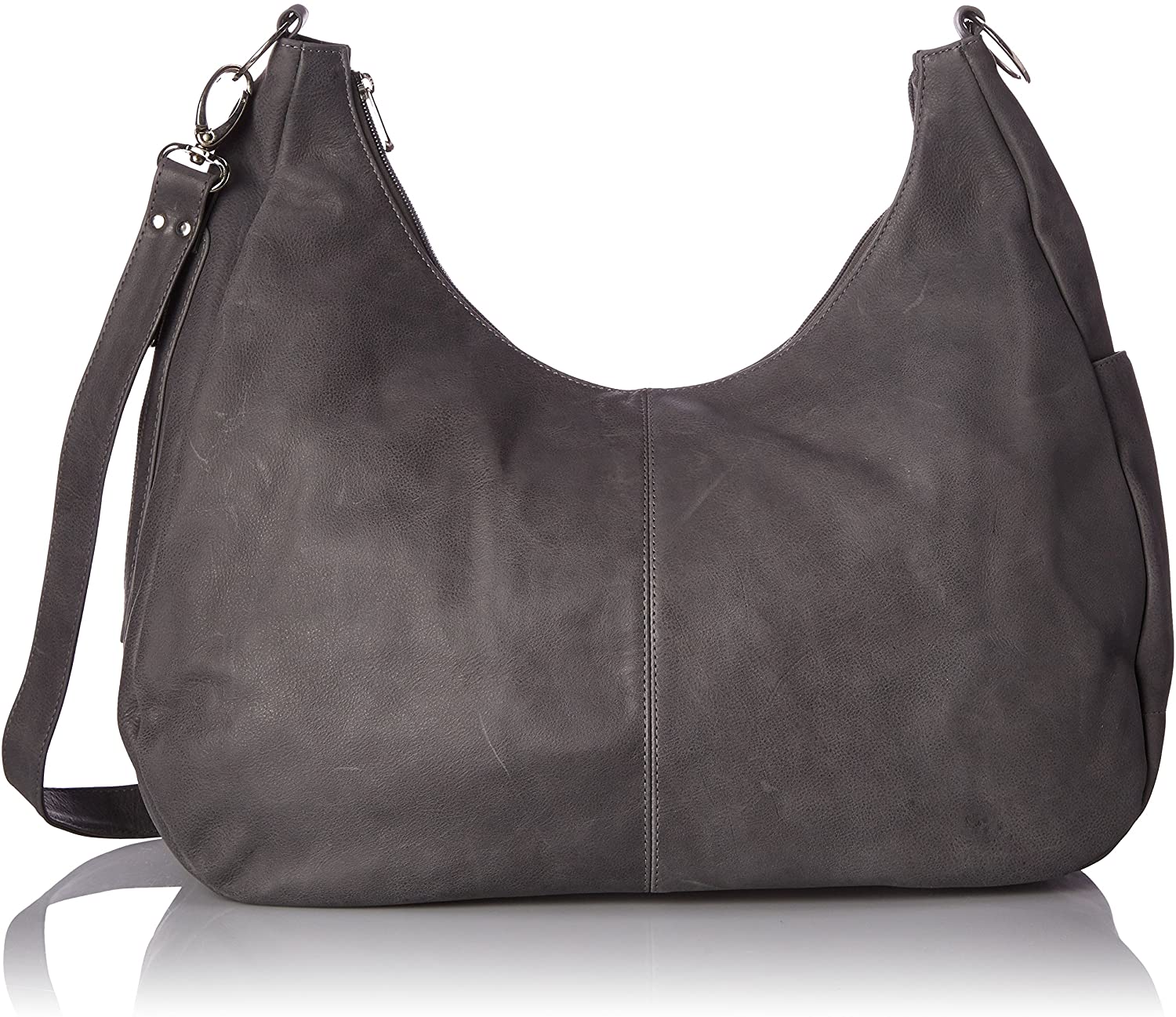 Premium Genuine Leather Large Crossbody Hobo Shoulder Bag for Women - Fashionable Everyday Purse for Work, Travel & Shopping