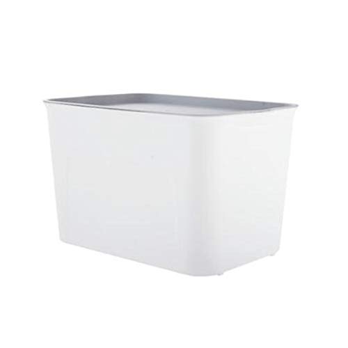 FEIMENGALL Plastic Storage Boxes for Clothes, Snacks & Sundries - Organize Your Closet, Bathroom & Household (2 Sizes S/M) | Space-Saving Storage Solution for Home, Office & Dorm