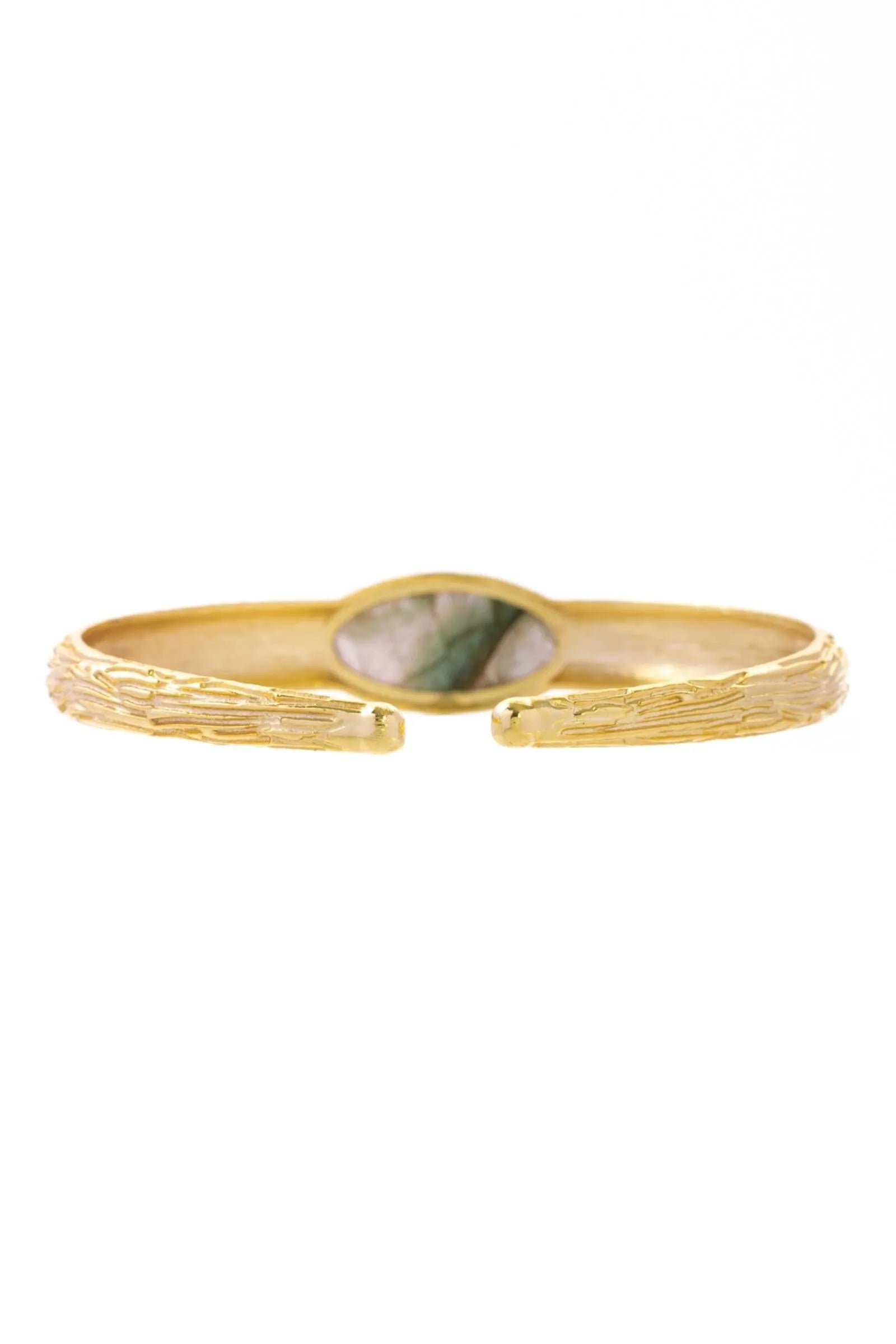 Exquisite Gemstone Cuff Bracelet for Women - Handmade Boho Jewelry with Natural Stones - Perfect for Weddings, Parties & Everyday Wear