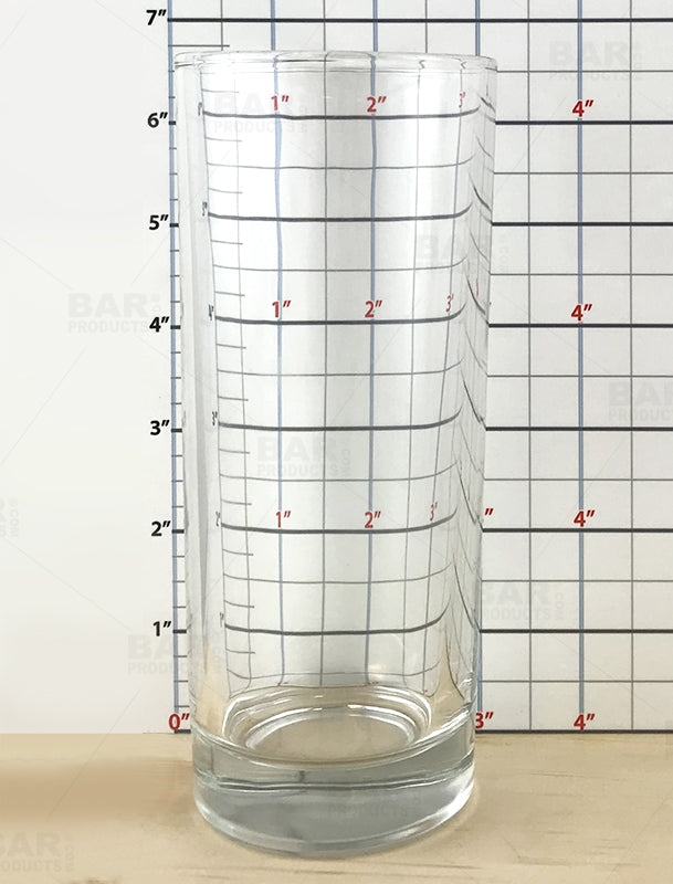 BarConic® 12 oz Tall Drinking Glasses - Set of 24 Clear Glass Cups for Beer, Cocktails & Iced Coffee - Perfect for Bars, Restaurants & Home Entertaining