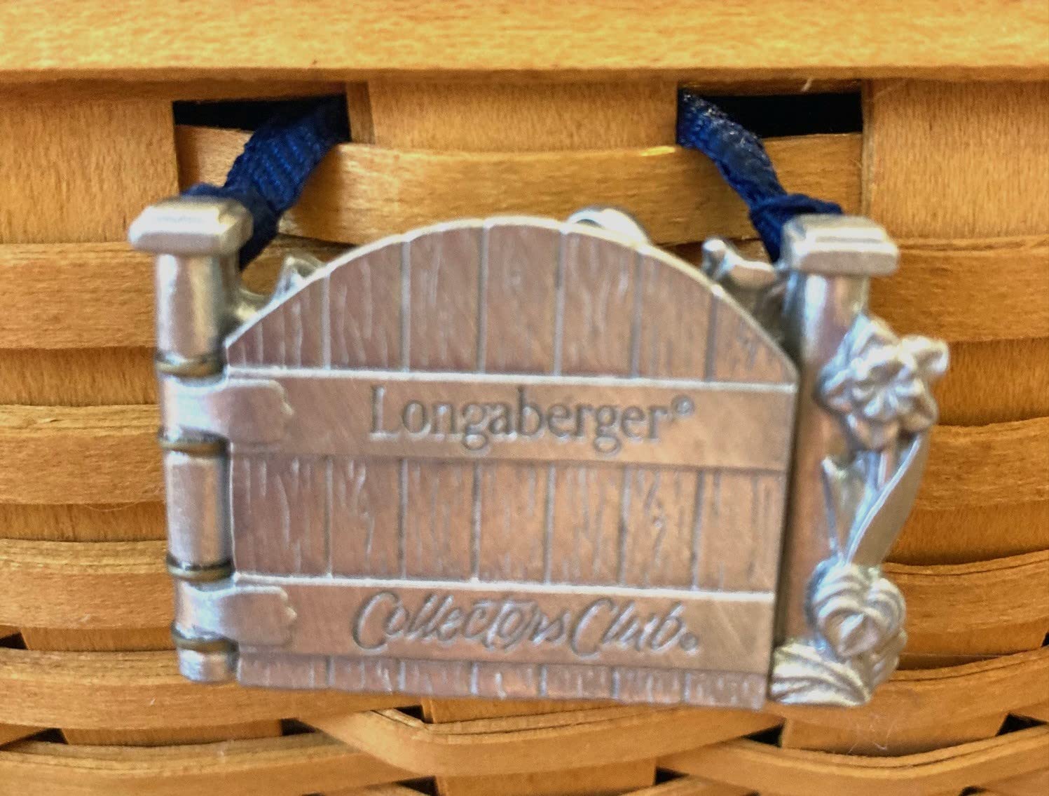 Longaberger 2000 Spring Meadow Basket - Handwoven Wicker Storage Basket for Home Decor, Picnic & Gift Giving - Perfect for Organizing, Farmhouse Style & Easter Decorations