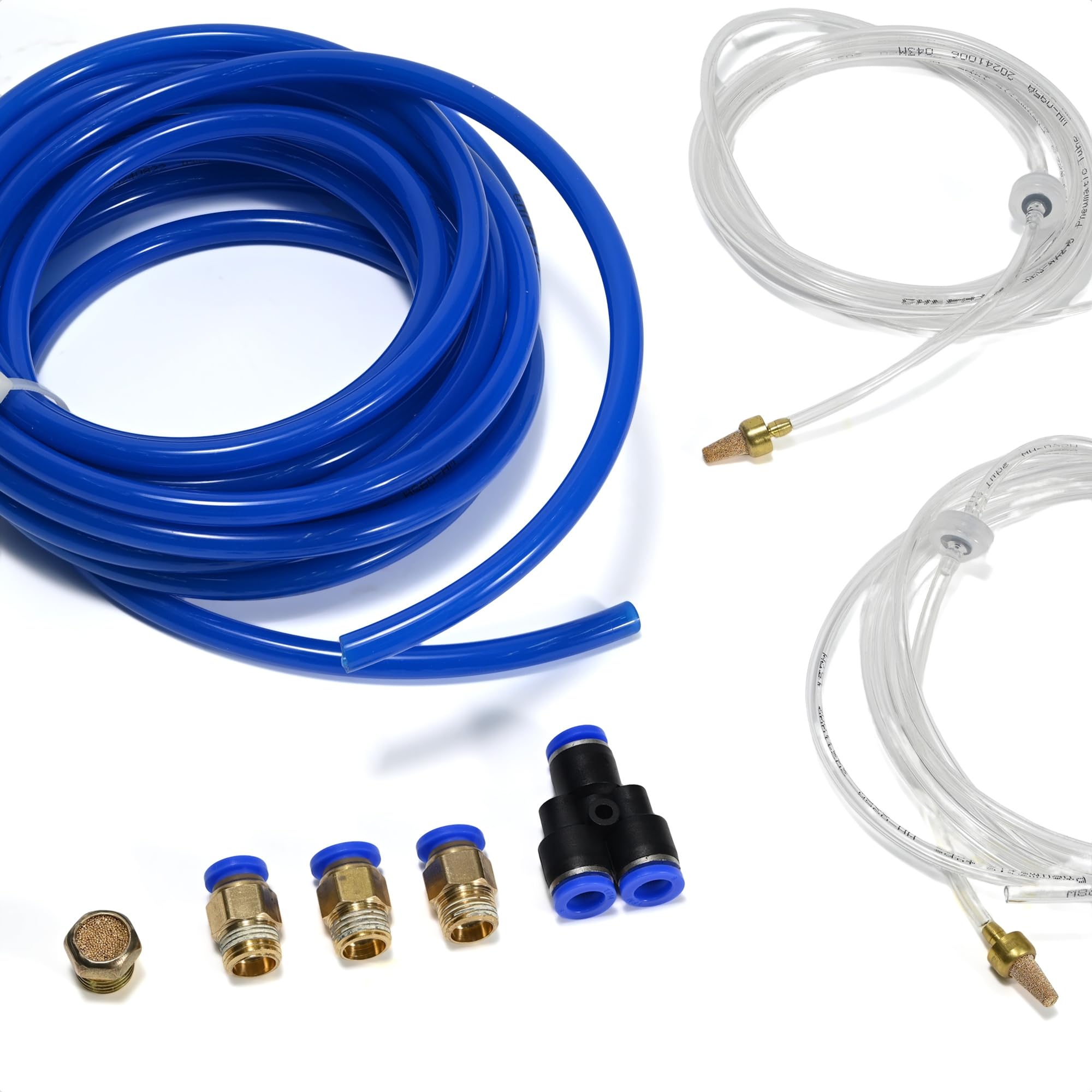 High-Pressure Misting Spray System with Pump & Solenoid Valve - Coolant Lubrication for CNC, Lathe, Milling & Metal Cutting Machines | Perfect for Precision Engraving & Industrial Metalworking Applications