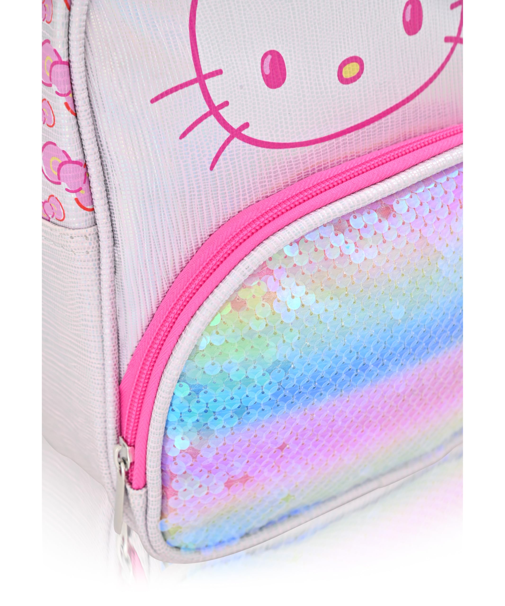Sanrio Hello Kitty Sequined Mini Backpack Purse for Girls, Boys & Toddlers - Cute Kids Backpack with Shoulder Straps - Perfect for School, Travel & Birthday Gifts | Hello Kitty Accessories Collection