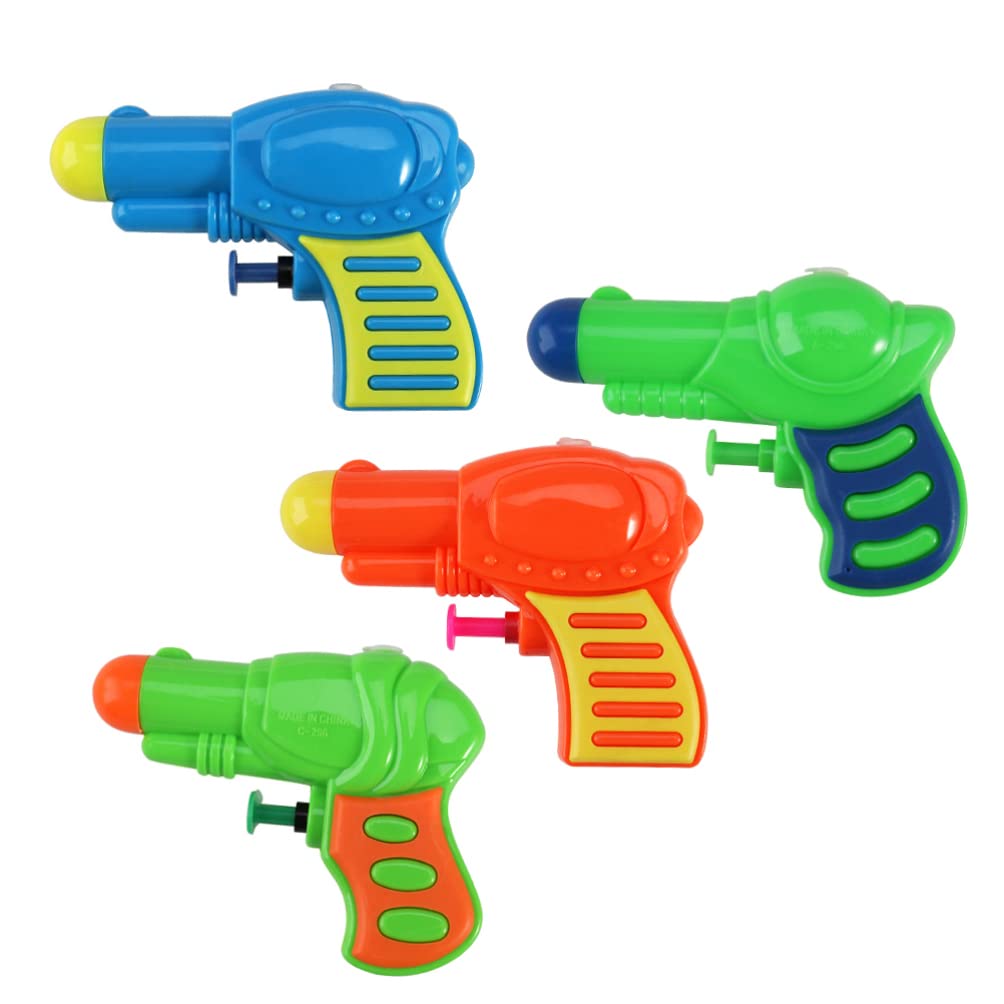 Gatuida 10Pcs Kids Water Gun Toys - Colorful Plastic Water Blasters for Summer Outdoor Play, Beach Water Fights, Pool Parties & Backyard Fun (Random Colors)