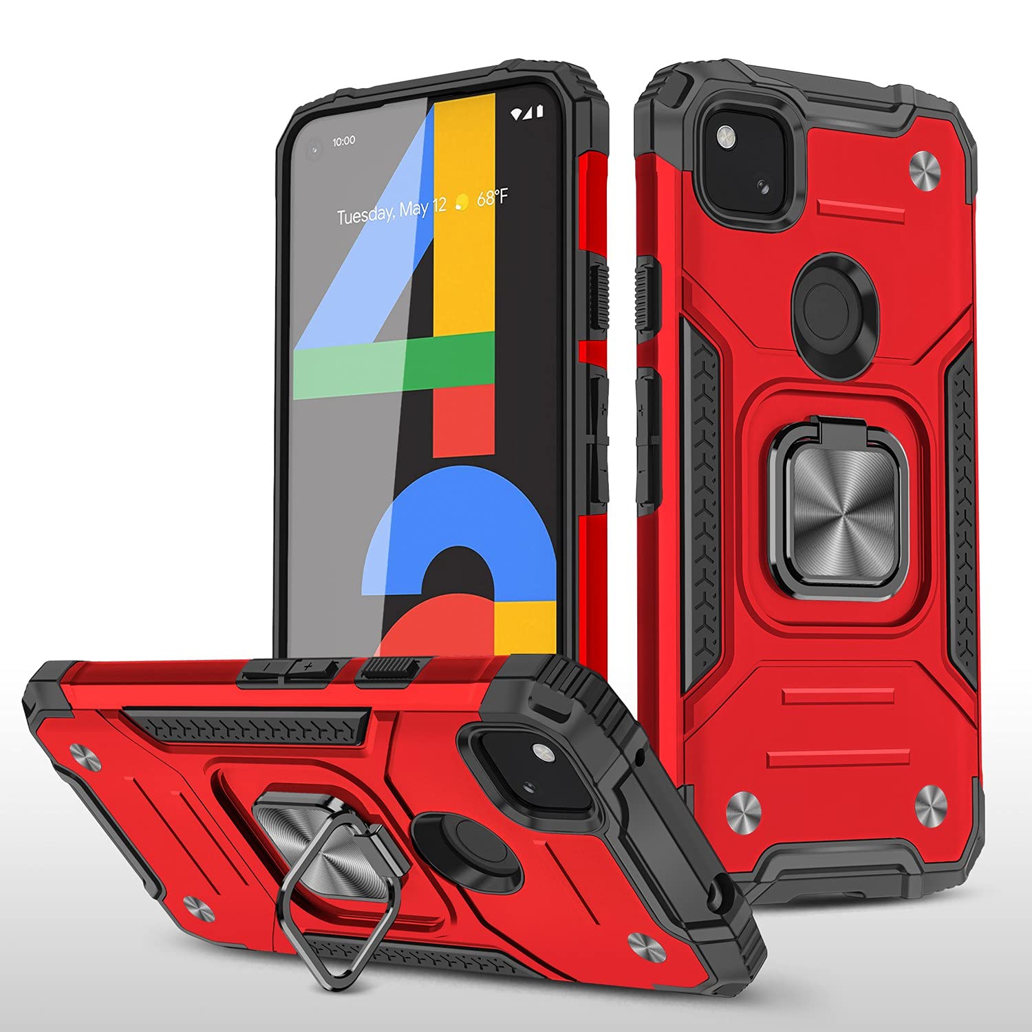 **ZUKKY Military Grade Shockproof Case for Google Pixel 4a (5.81