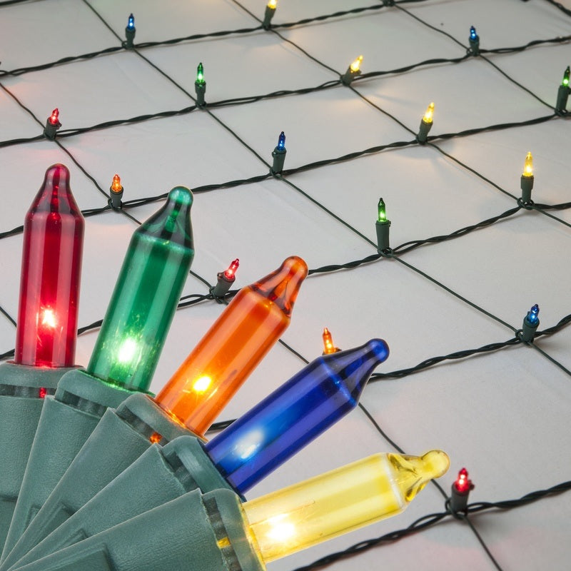 (Multi-Colored) 150 Net-Style Multi-Colored Lights