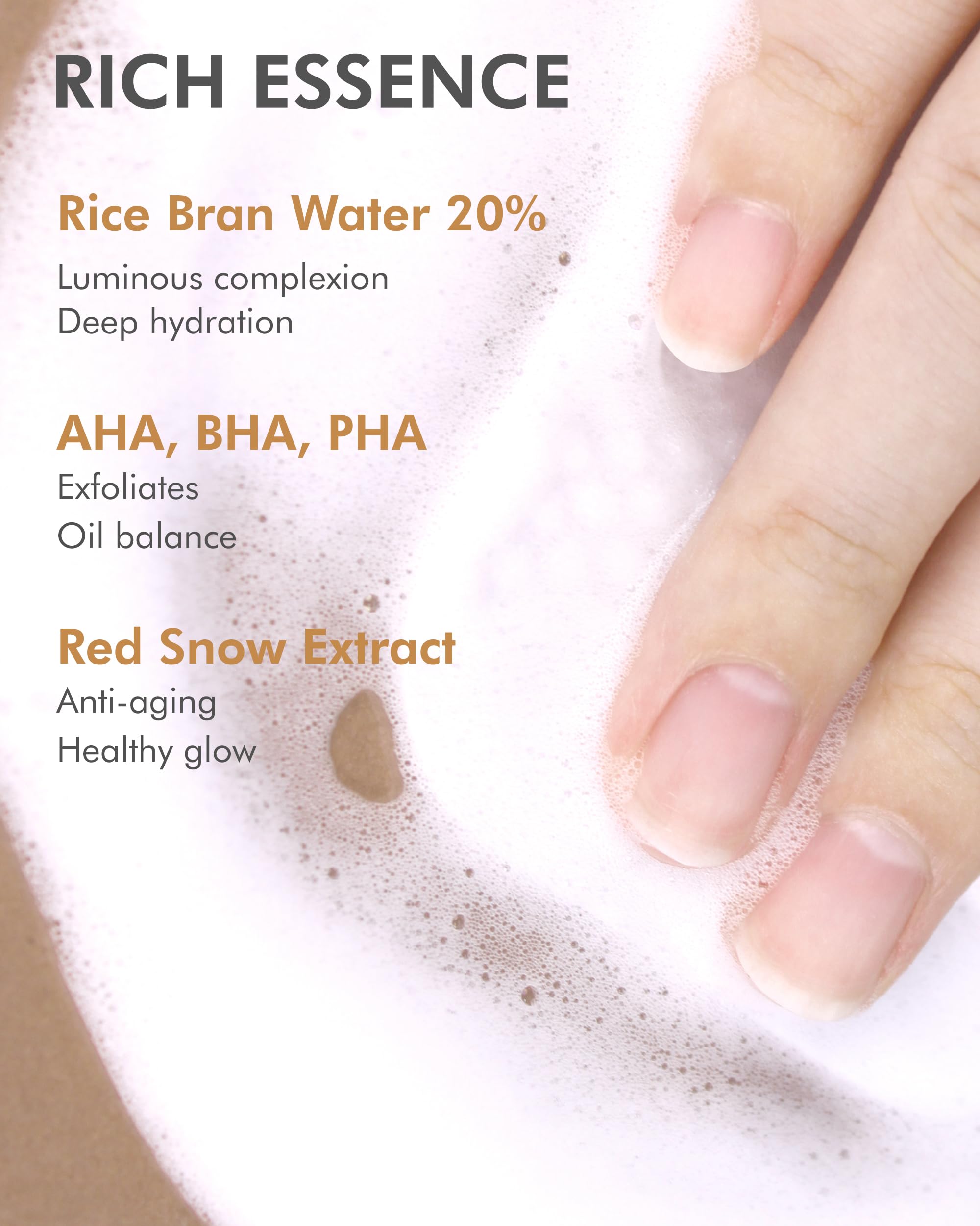 Dermal Rice Bubble Cleansing Pads - Korean Exfoliating & Hydrating Makeup Remover with Rice Bran Water, AHA, BHA, PHA | Green Citrus Scent | 80 Count | Gentle Daily Face Wash for Acne-Prone & Sensitive Skin | Perfect for Travel & Nighttime Skincare Routine