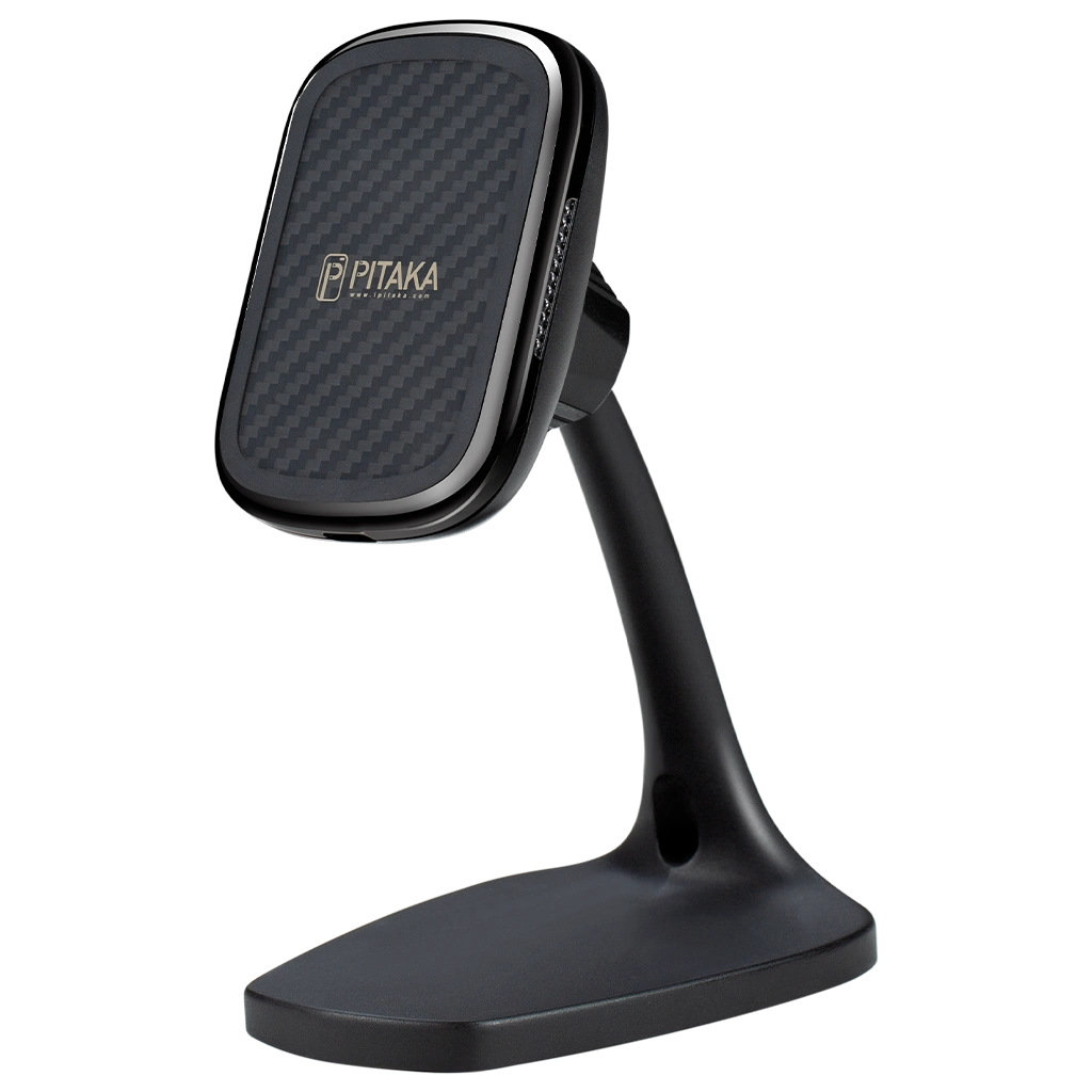 MagEZ Mount Qi Wireless Charger Stand - Fast Charging Desktop Holder for iPhone, Samsung, AirPods | Perfect for Home, Office & Travel Use
