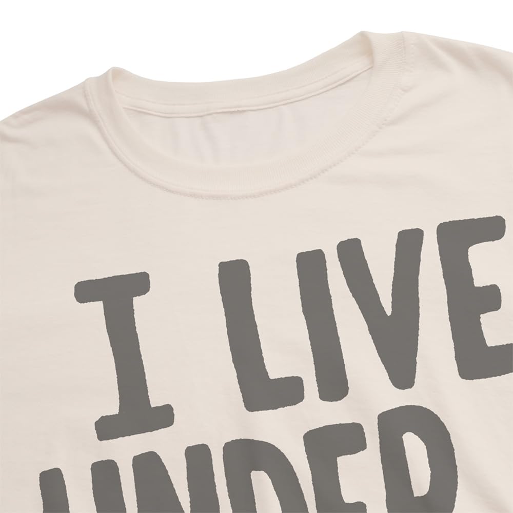 SpongeBob Under A Rock Adult Unisex T-Shirt - Popfunk Official Classic Ring-Spun Cotton Tee - Perfect for Casual Wear, Cosplay & SpongeBob Fans