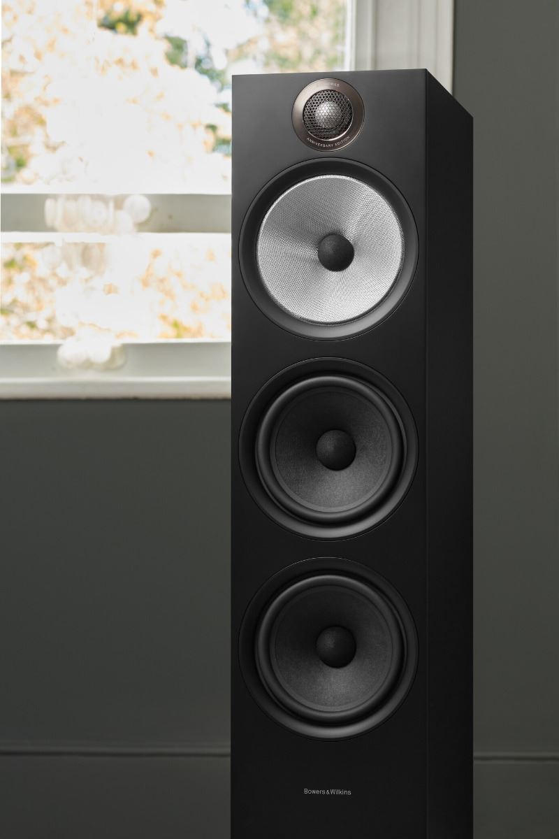 B&W 603 S2 Anniversary Edition Floorstanding Speakers - High Fidelity Home Audio System for Living Room, Home Theater & Music Listening
