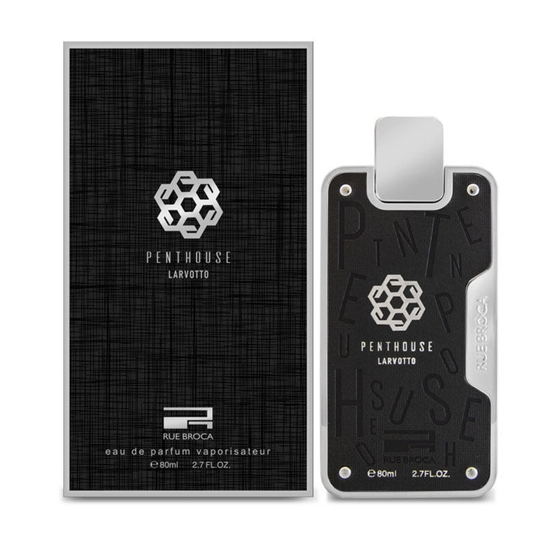 Afnan Rue Broca Penthouse Larvotto 80ML EDP Spray for Women & Men - Luxury Unisex Perfume for Date Night, Office & Special Occasions
