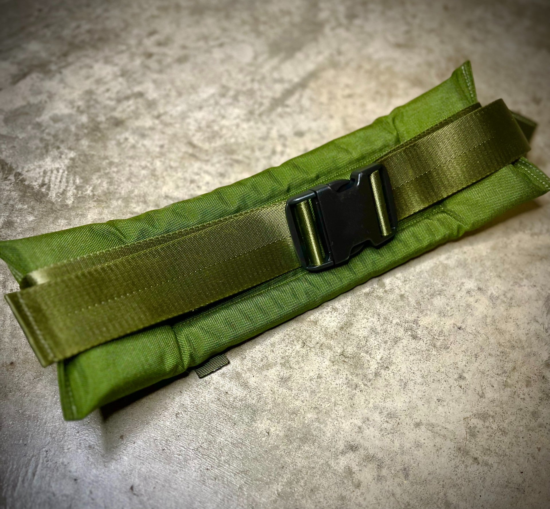 GI OD ALICE Pack Kidney Pad - Military Tactical Waist Support for Outdoor Hiking, Backpacking & Survival Gear - Comfortable Lumbar Cushion for Rucksacks & Heavy Loads