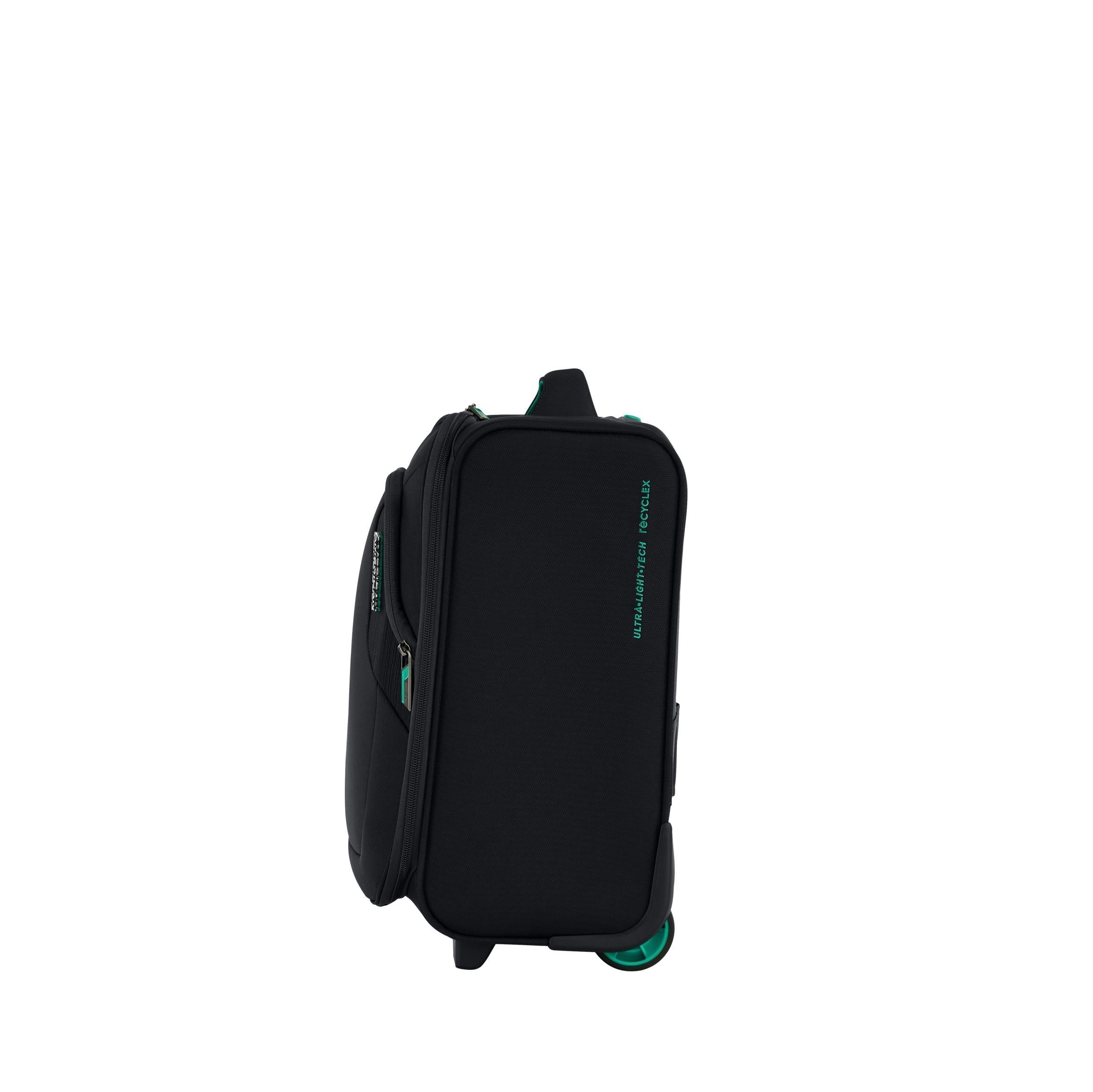 American Tourister Applite 5.0 Underseater Carry-On Luggage - Black Compact Cabin Bag for Air Travel, Business Trips & Weekend Getaways