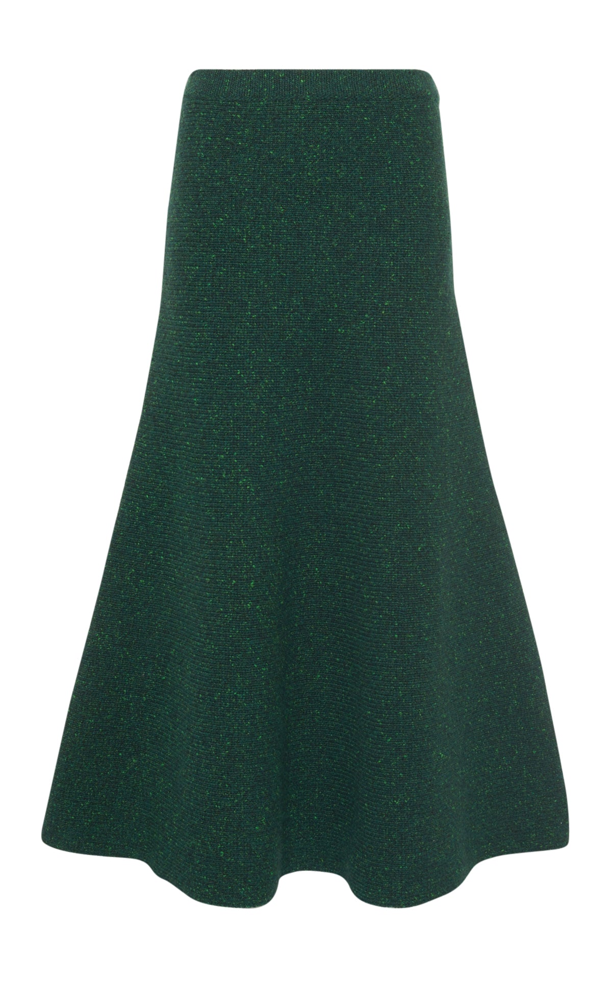 Eden Knit Skirt - Premium Green Cashmere Skirt for Women | Soft & Comfortable Winter Fashion | Perfect for Office, Parties & Holiday Outfits