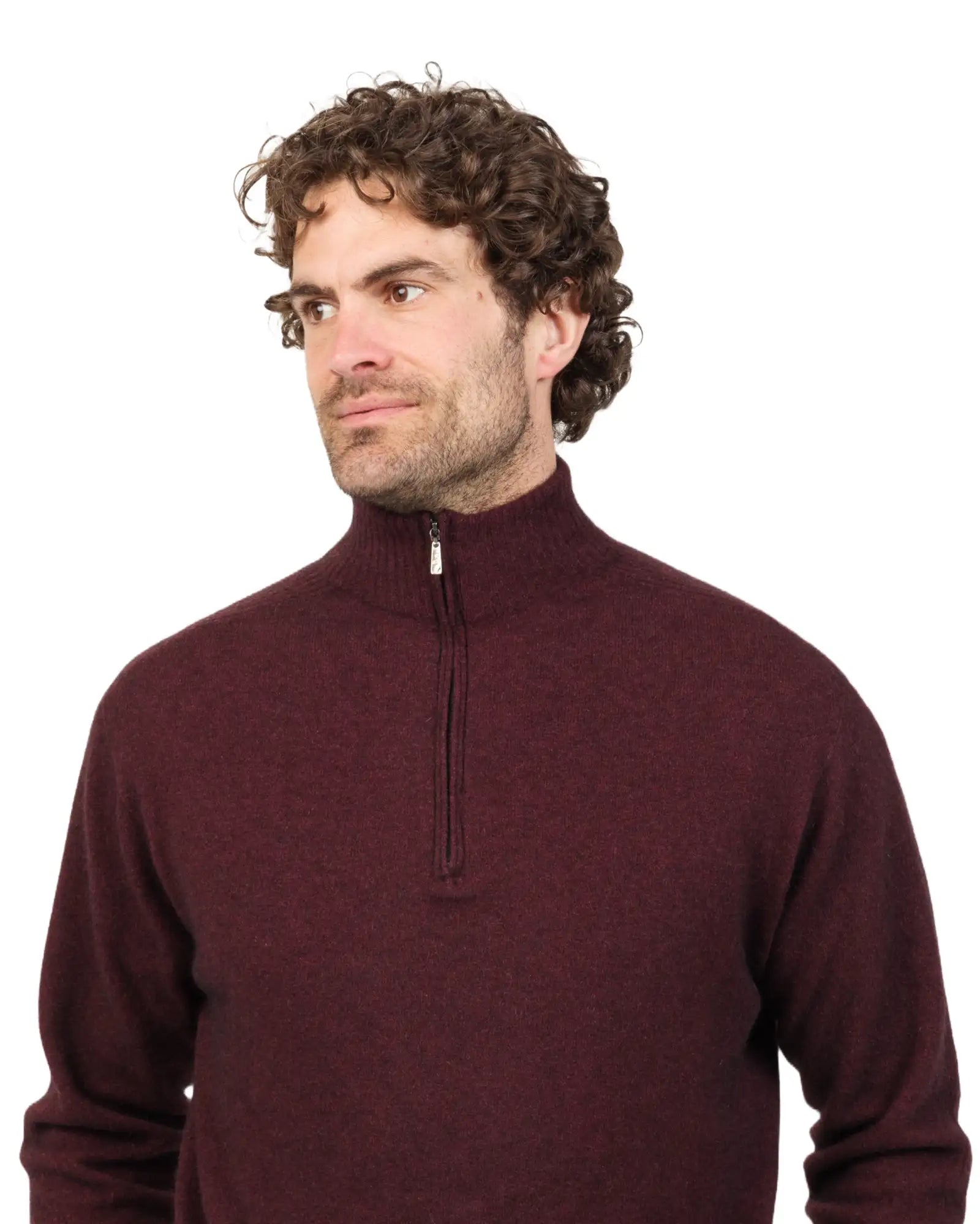 Shiraz Lightweight Half Zip Merino Wool Sweater for Men & Women - Soft & Breathable Pullover for Hiking, Travel & Outdoor Activities - NB336
