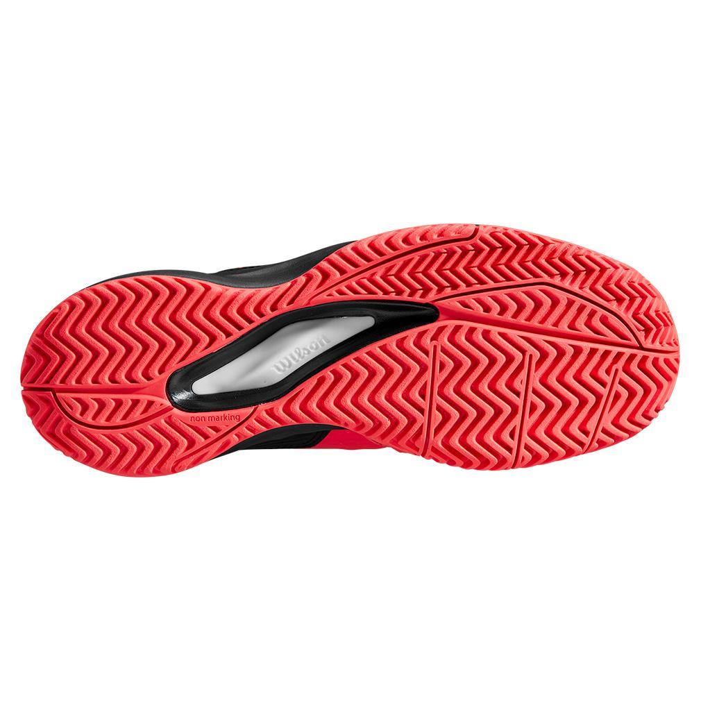 Juniors' Rush Pro Ace Tennis Shoes for Women - Diva Pink & Black | Lightweight & Durable for Competitive Play & Casual Wear