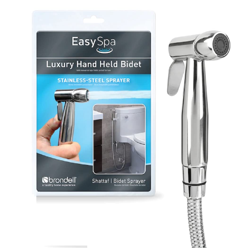 EasySpa Luxury Handheld Bidet Sprayer for Toilet - Portable Personal Hygiene Cleanser for Travel & Home Use - Perfect for Postpartum Care, Elderly & Disabled Users